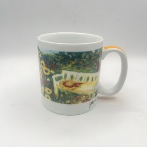 Eddie Bauer Mug Mor Mor's Art Mug Rest and Be Thankful G. Herlin 12 oz